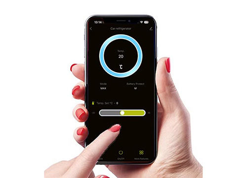 ProUser Power App – a hűtőláda vezérlése Bluetooth-on keresztül