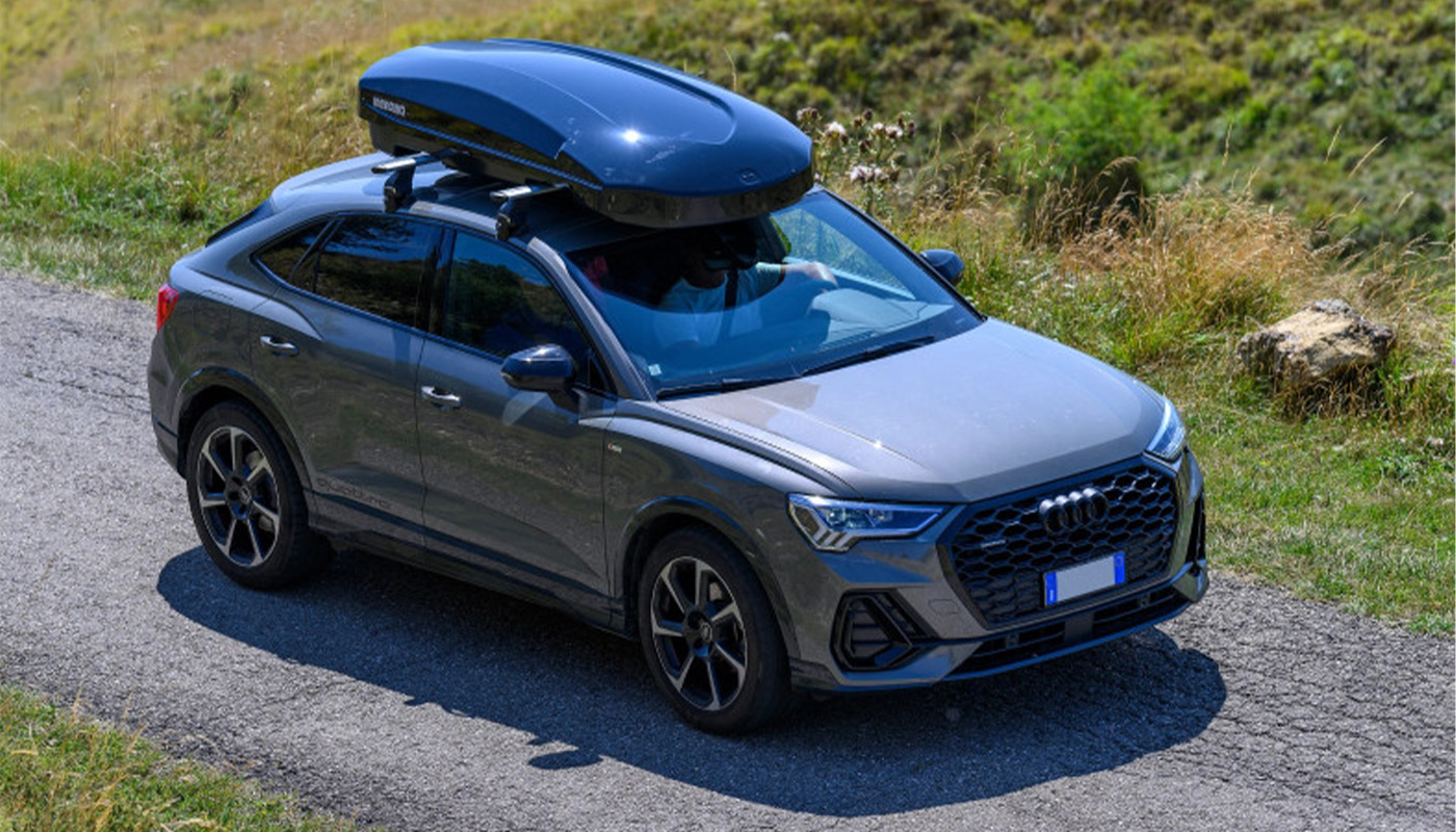 MENABO Satellite 550 Black Duo – strešný box 550 l