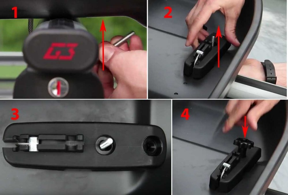 Střešní box G3 Spark 420 Black