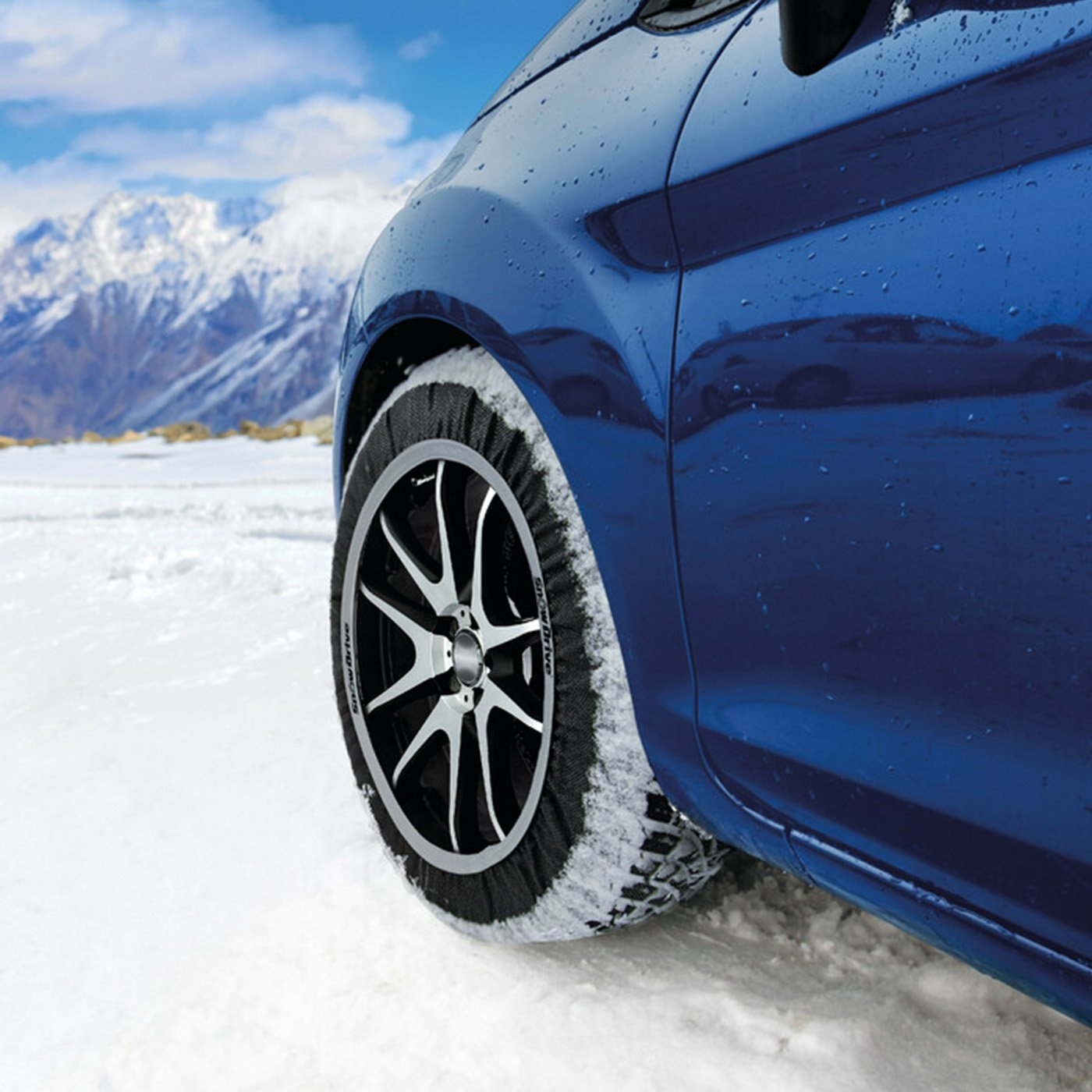 SnowDrive Textilné sněhové řetězy veľkosť 215/80-R16