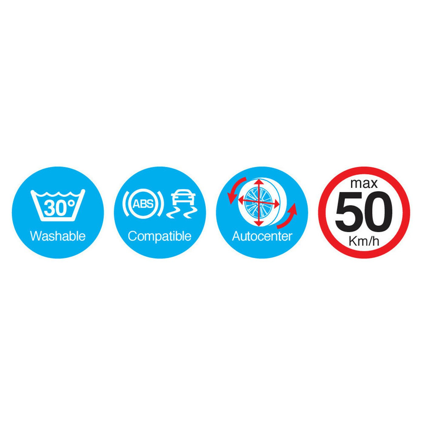 Gran Pree Textilné sněhové řetězy veľkosť 235/60-R16