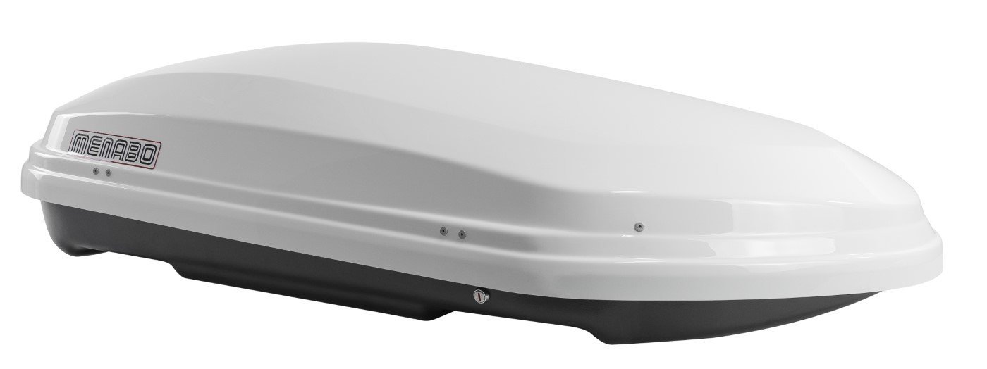 Střešní box MENABO  DIAMOND 450LT DUO WHITE