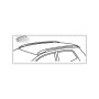 Aurilis Strešný nosič SsangYong Rexton