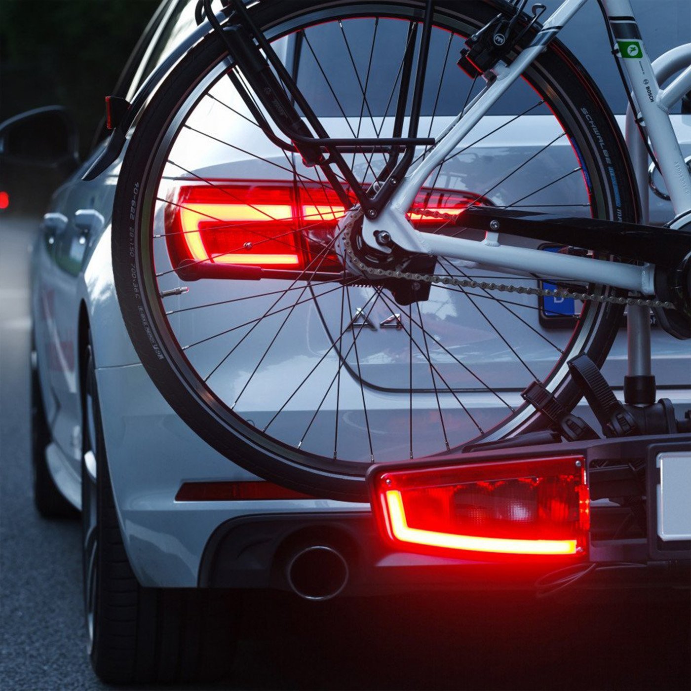 Nosič 2 kol Westfalia BC80 Bikelander LED