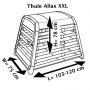 Thule Allax XXL - prepravná klietka pre psov