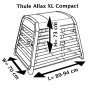 Thule Allax XL Compact - prepravná klietka pre psov