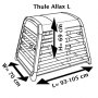 Thule Allax L - prepravná klietka pre psov