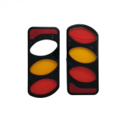 Peruzzo krytky svetiel čierne