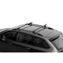 Strešný nosič Nordrive Helio Black Rail - VW Touareg