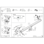 Galia Ťažné zariadenie C0745 typ A pre CITROEN C4 - 5dv , 2021.01-