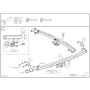 Galia Ťažné zariadenie H0805 typ A pre HYUNDAI i20 - hatchback , r 2009-2014