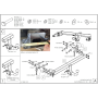 Galia Ťažné zariadenie K0508 typ C pre HYUNDAI Santa Fe - SUV , od r 2020