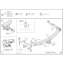 Galia Ťažné zariadenie J0026 typ A pre JEEP Grand Cherokee - SUV , r 1999-2005
