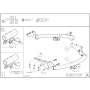 Galia Ťažné zariadenie J0095 typ A pre JEEP Cherokee - SUV , r 2007-2014