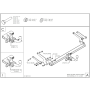 Galia Ťažné zariadenie L0305 typ A pre LEXUS NX 450H+ - SUV , od r 2022