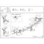 Galia Ťažné zariadenie N0585 typ C pre NISSAN Qashqai - SUV , r 2018-2021