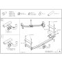 Galia Ťažné zariadenie O0095 typ C pre OPEL Astra G - kombi , r 1998-2010