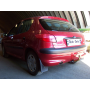 Galia Ťažné zariadenie P0035 typ C pre PEUGEOT 206 - hatchback , r 1998-2003
