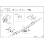 Galia Ťažné zariadenie P0295 typ A pre PEUGEOT 206 - hatchback , r 2003-2009