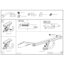 Galia Ťažné zariadenie A0487 typ C pre SEAT Leon FR - hatchback , r 2013-2017