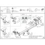 Galia Ťažné zariadenie S1457 typ C pre SSANG -YONG Torres - SUV , od r 2022