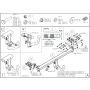 Galia Ťažné zariadenie S1457 typ C pre SSANG -YONG Torres EVX - SUV , od r 2022