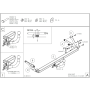 Galia Ťažné zariadenie S1216 typ A pre SUZUKI Swift - 3dv, 5dv , od r 2024