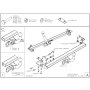 Galia Ťažné zariadenie T0205 typ C pre TOYOTA Corolla - liftback , r 1995-2001