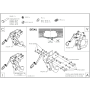 Galia Ťažné zariadenie T0815 typ C pre TOYOTA Land Cruiser - SUV , od r 2023