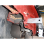 Galia Ťažné zariadenie V0685 typ A pre VOLKSWAGEN Polo - hatchback , r 2009-2017