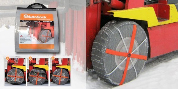 AutoSock - sněhové řetězy pro vysokozdvižný vozík